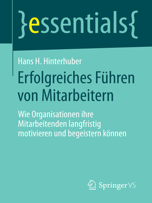 cover image of Erfolgreiches Führen von Mitarbeitern